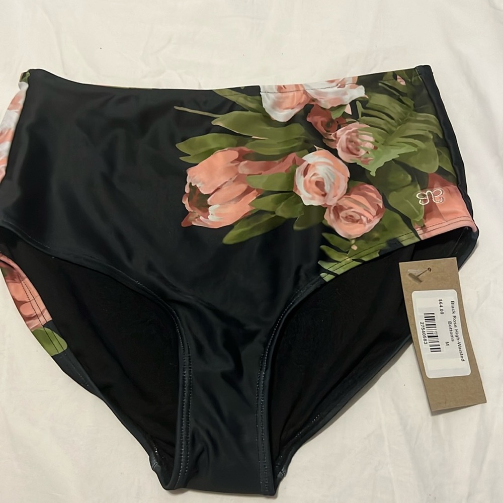 Albion high waisted swim bottoms NWT